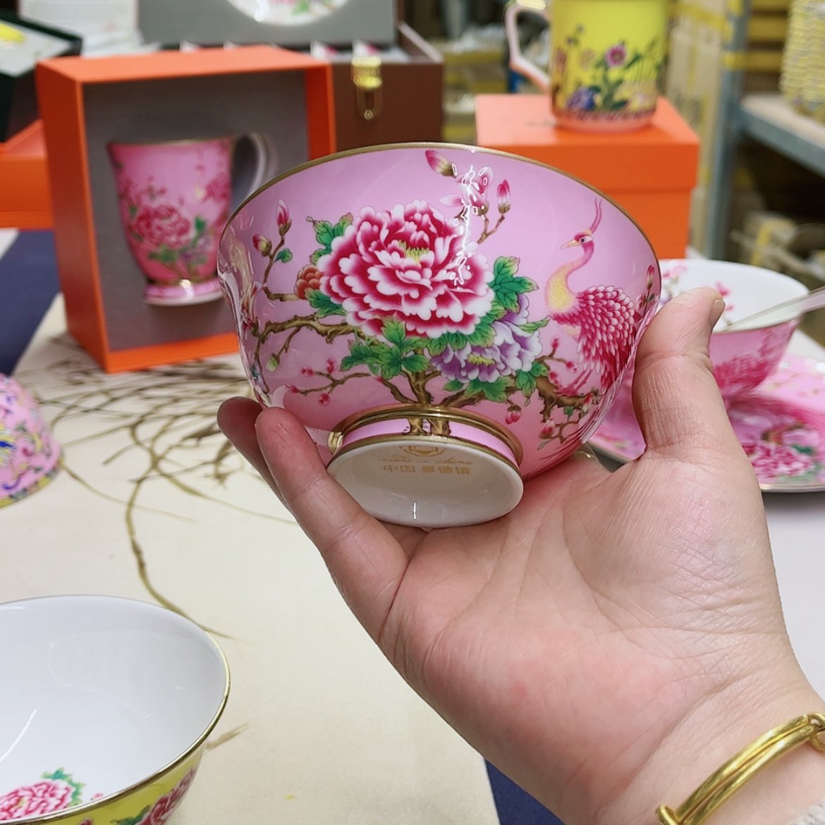 【闪购商品】骨瓷4.5英寸6粉？？？？？？