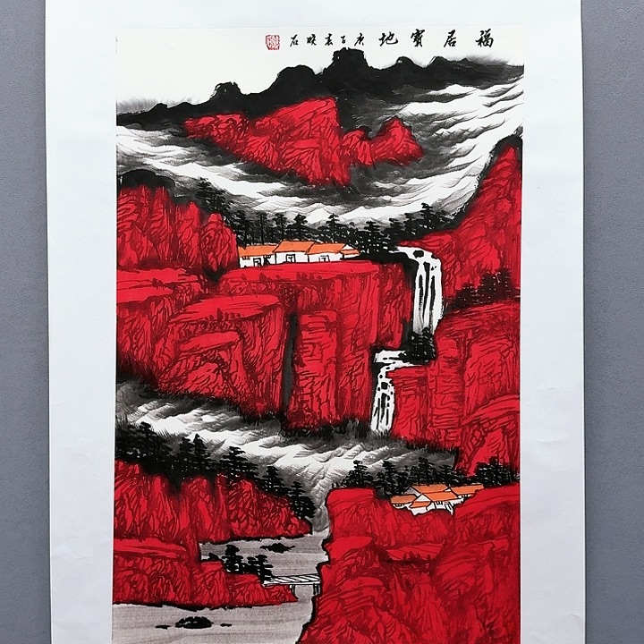国画书法作品多次参加