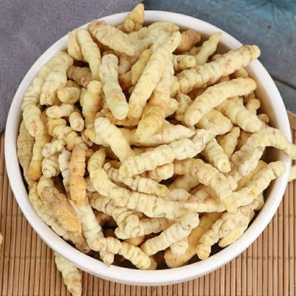 白虫草正品干货土冬虫草白虫草50克地蚕非党参