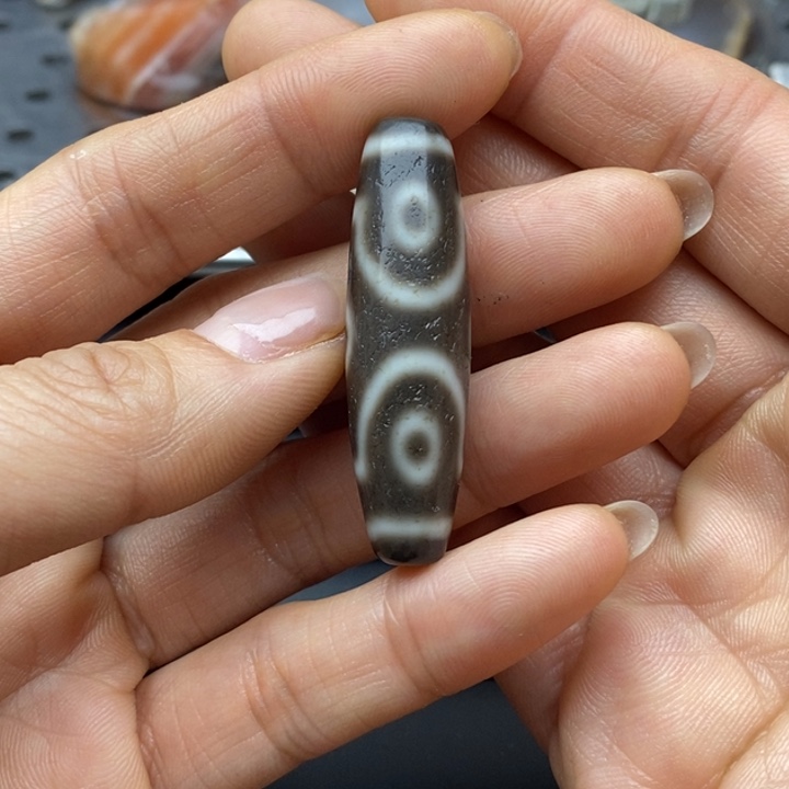 岸***风玛瑙/玉髓合金颈饰