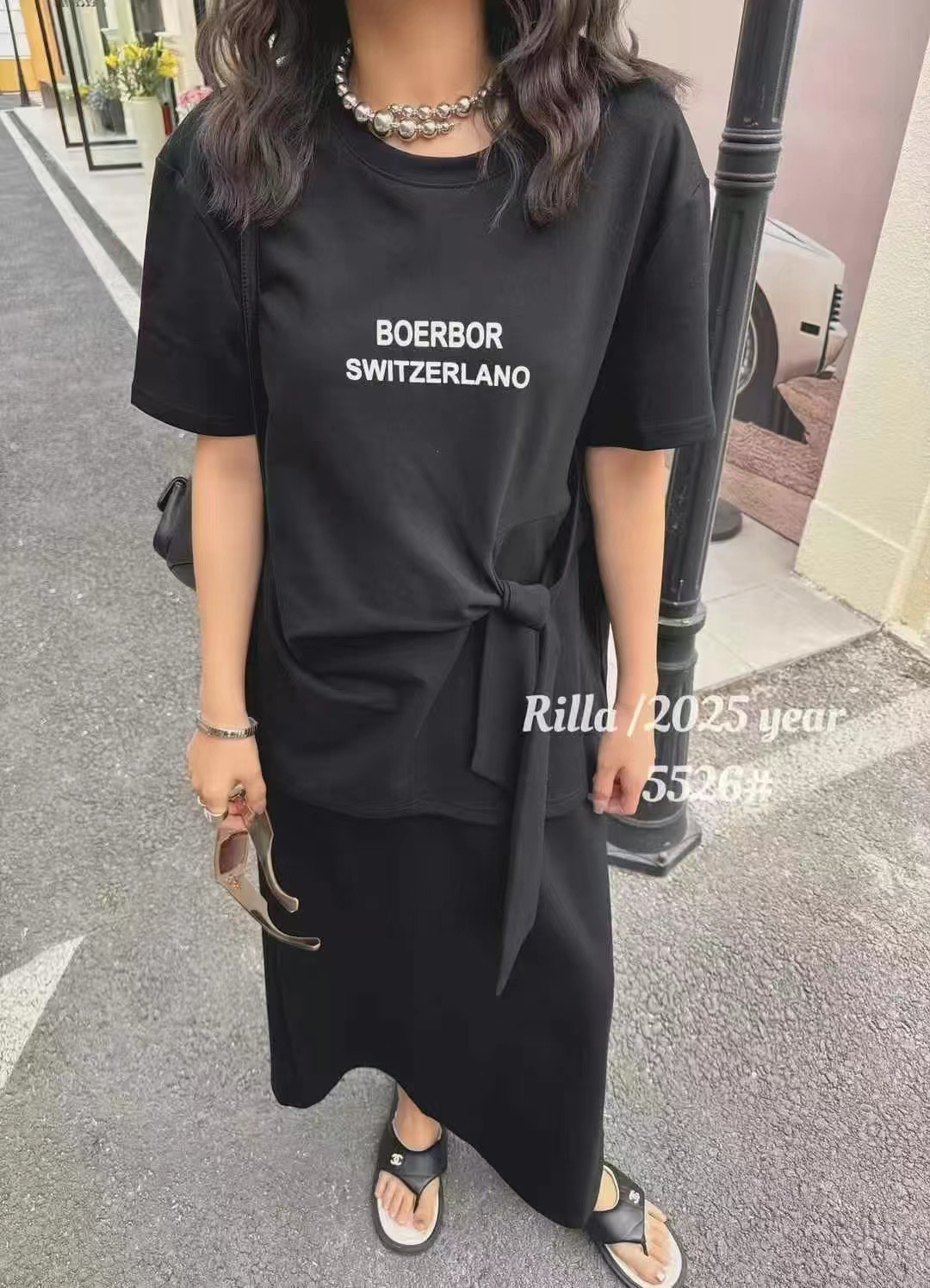 2025大码女装休闲系带群爆款时尚大码套装新款