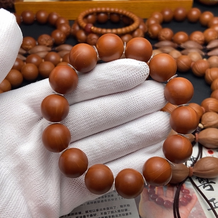 橄榄核手串/手链1.5正宗梅林铁核