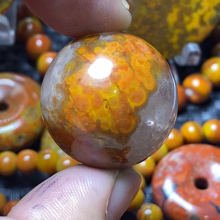 玛瑙/玉髓颈饰未镶嵌五*口