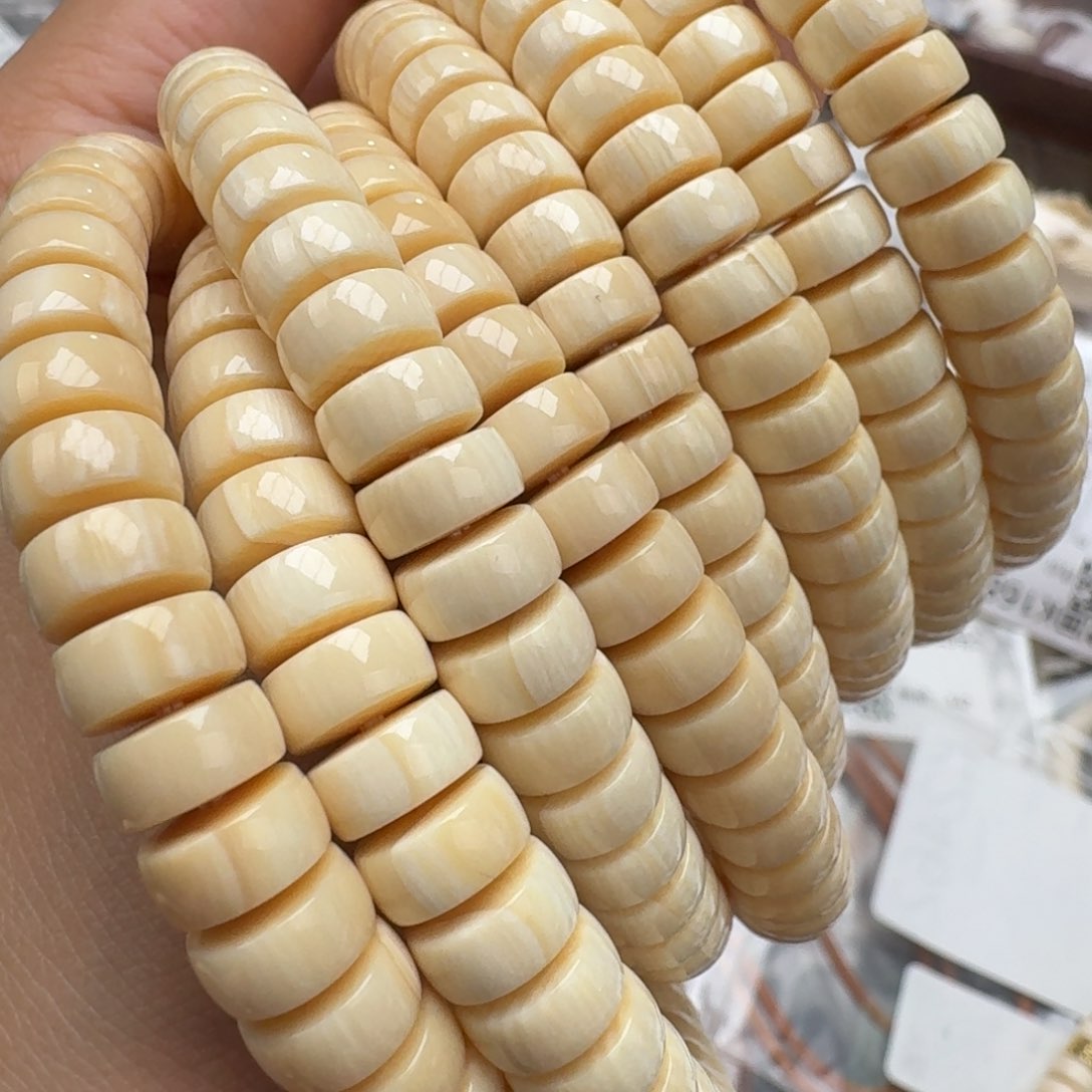 猛犸象牙手串/手链/手镯008 8×4