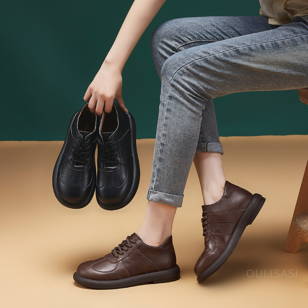 琴瑟合鸣  3公分 男女同款 头层牛皮马丁靴新款轻便休闲 605