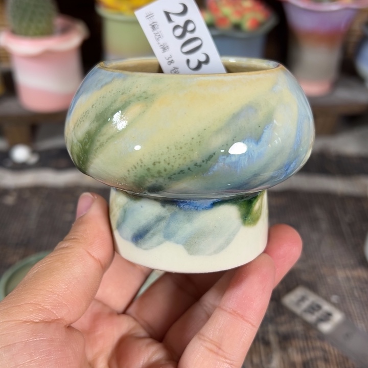 口5高6 手工花盆满30包邮