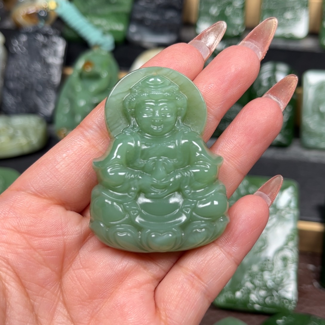 和田玉挂件未镶嵌