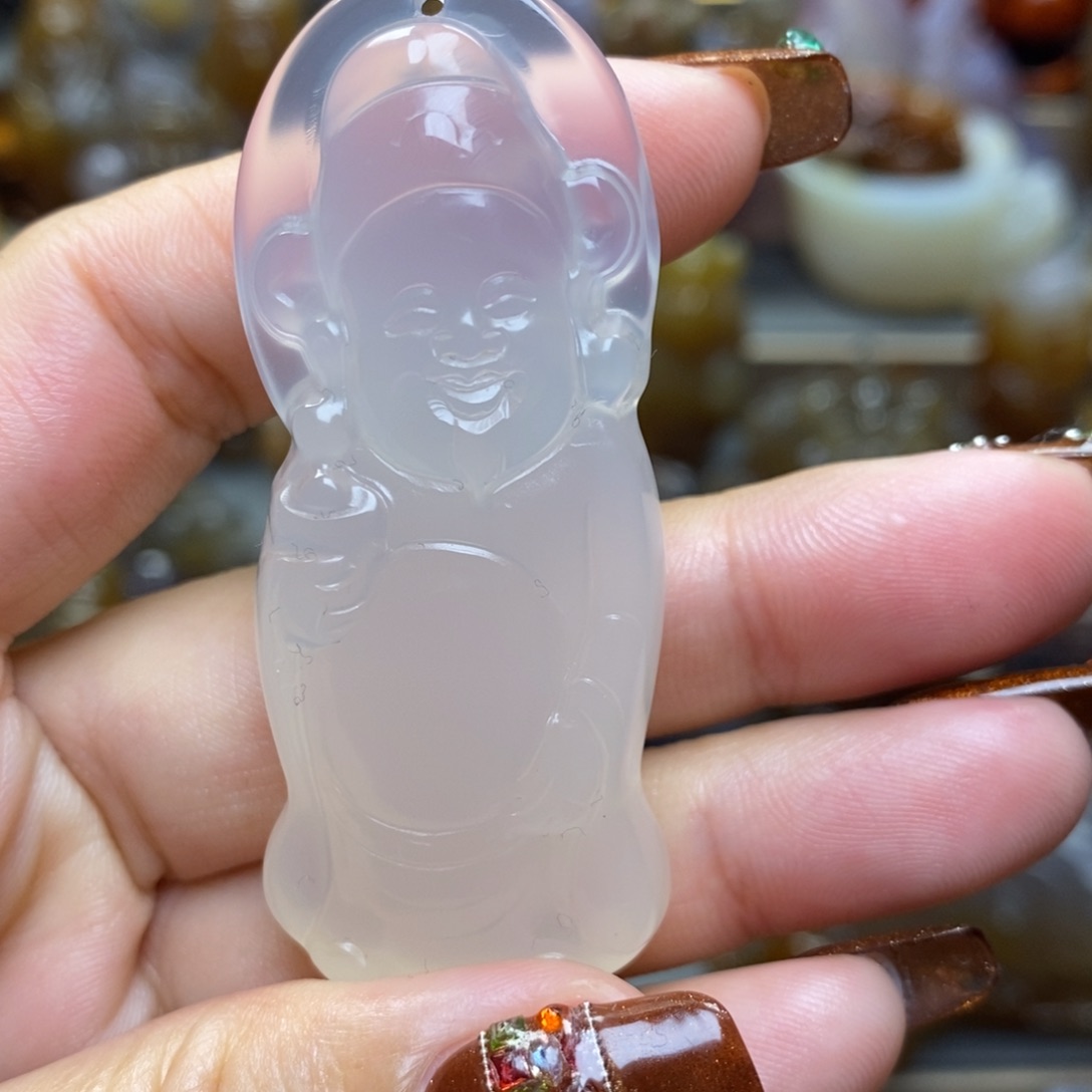 玛瑙/玉髓挂件未镶嵌