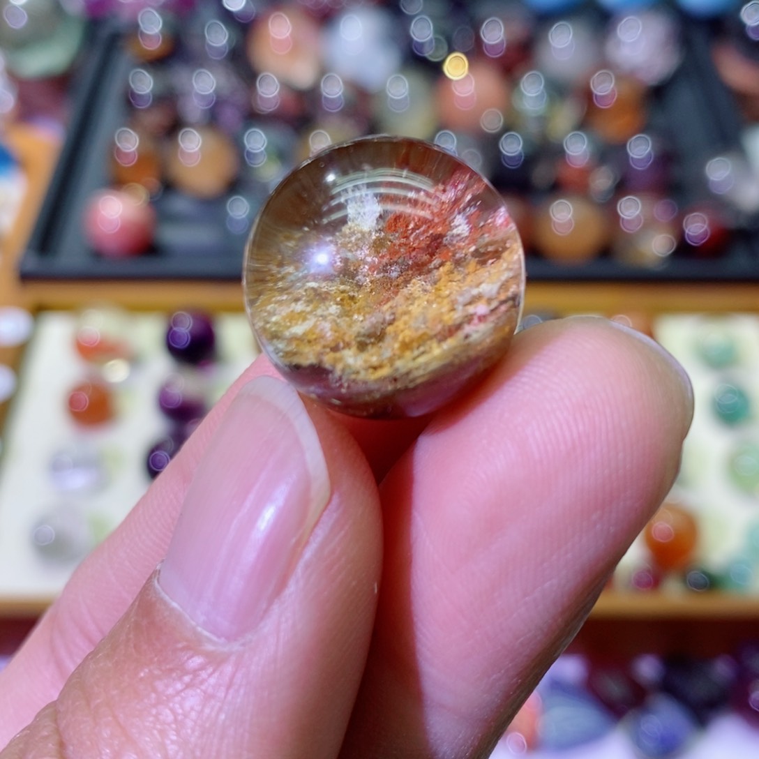 水晶单珠，未镶嵌