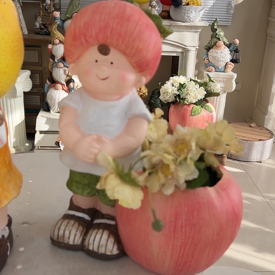 花园摆件红红火火