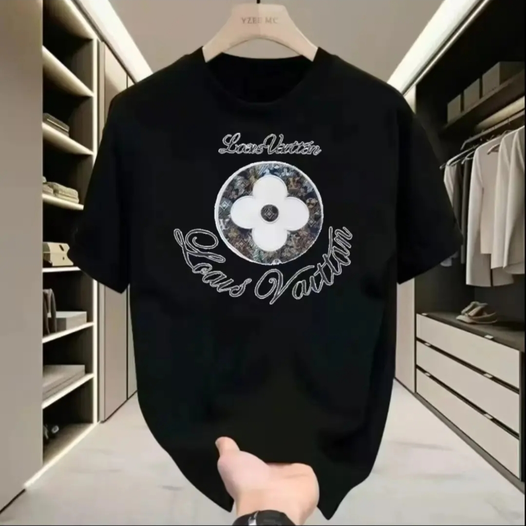 夏季圆领夏季短袖T恤百搭时尚网红潮流宽松半袖ins百搭圆领春夏