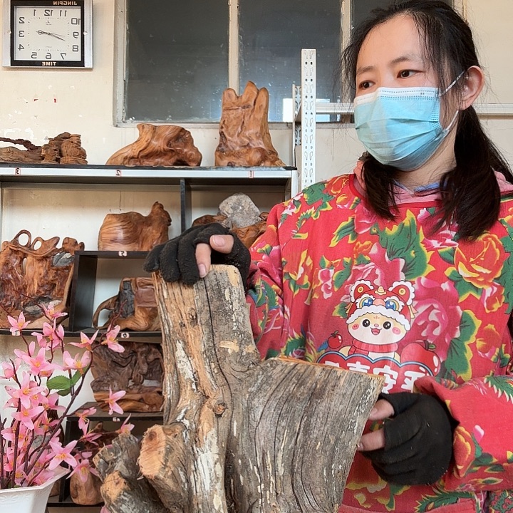 用***8木太行崖柏摆件摆件