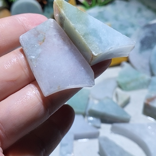 翡翠散珠 边角料266