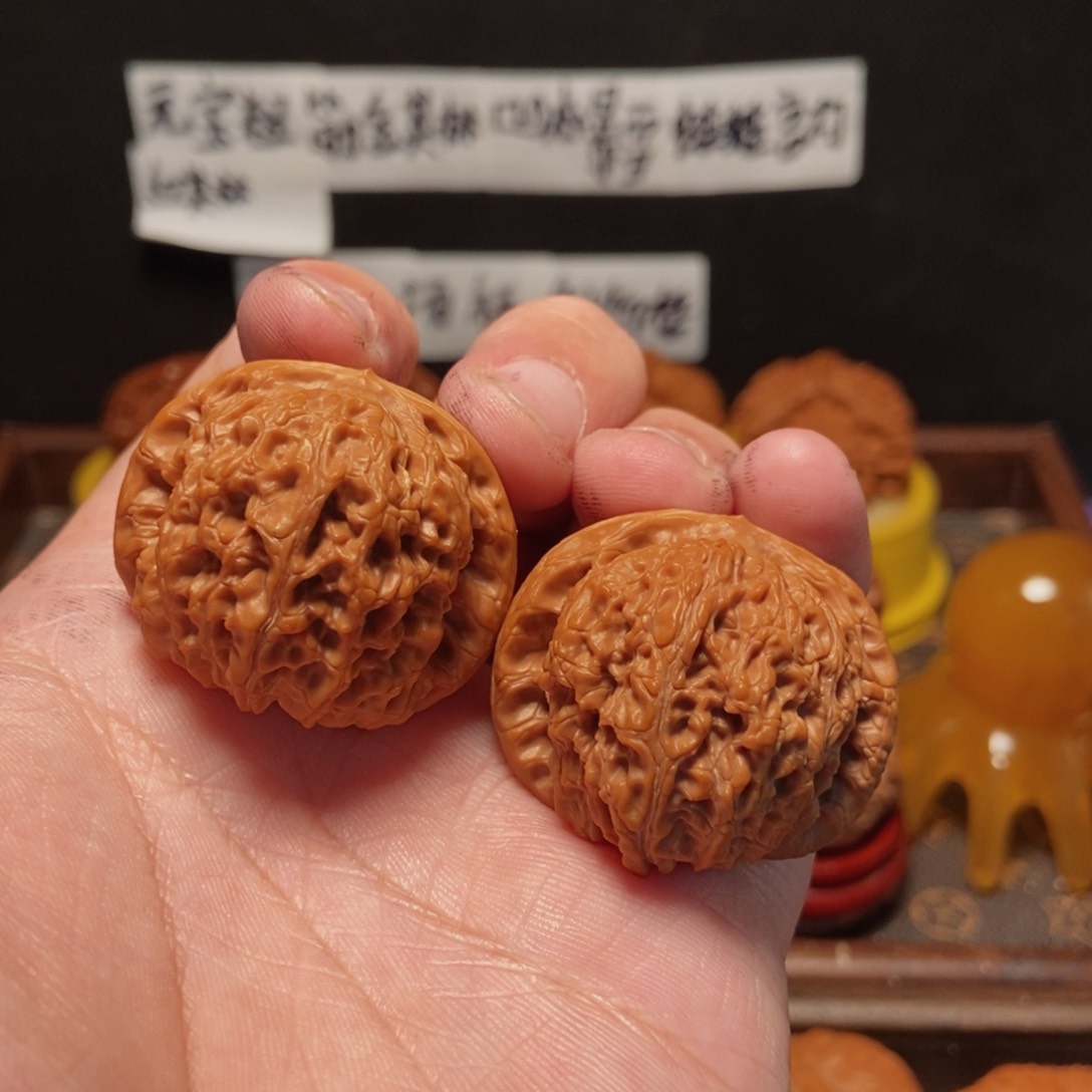 吊坠文玩核桃爺****話血麒麟