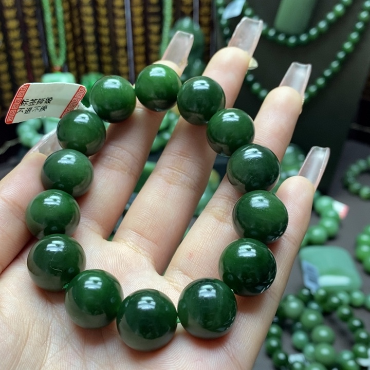 和田玉手串未镶嵌