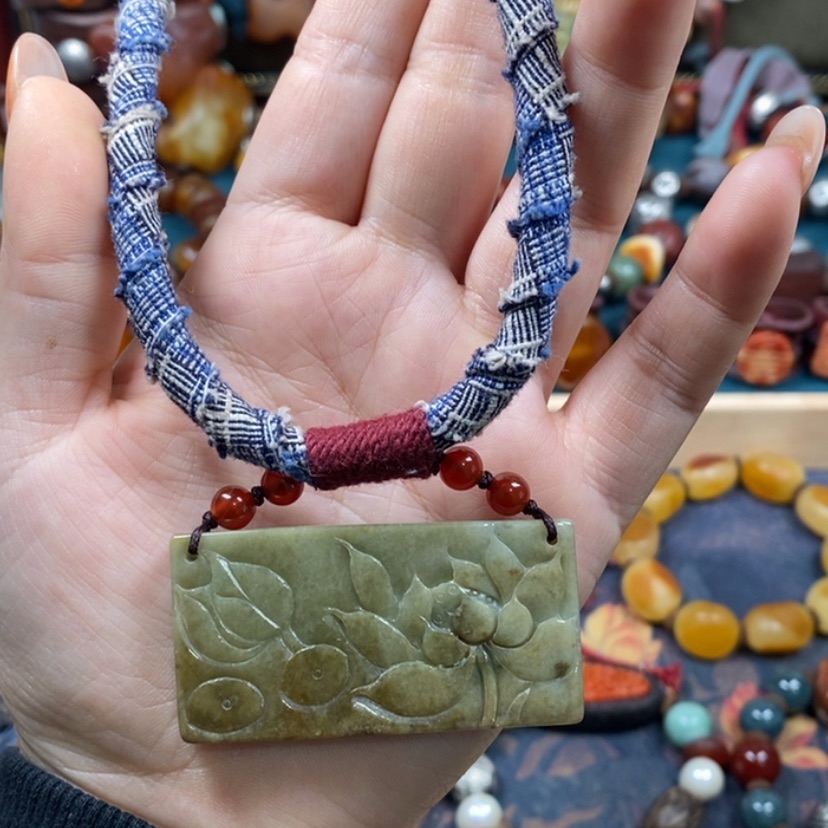 【闪购商品】翡翠颈饰未镶嵌项链