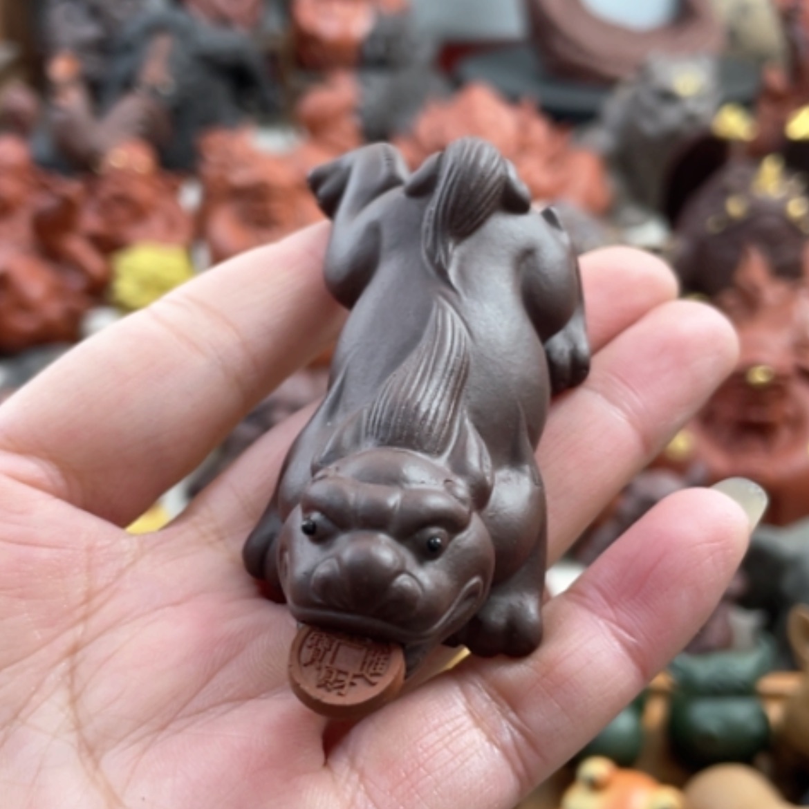 【闪购商品】紫砂茶宠紫砂貔貅