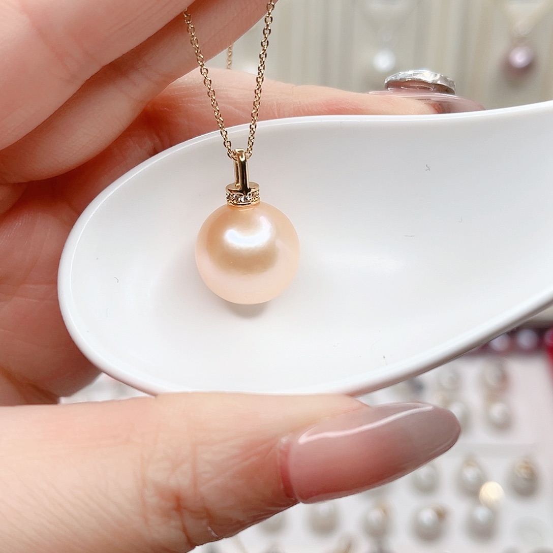 淡水珍珠合金吊坠(赠链)