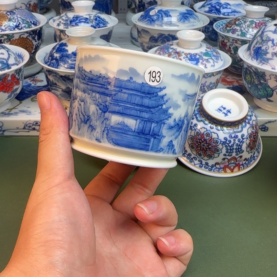 彦祖纯手工手绘茶具193