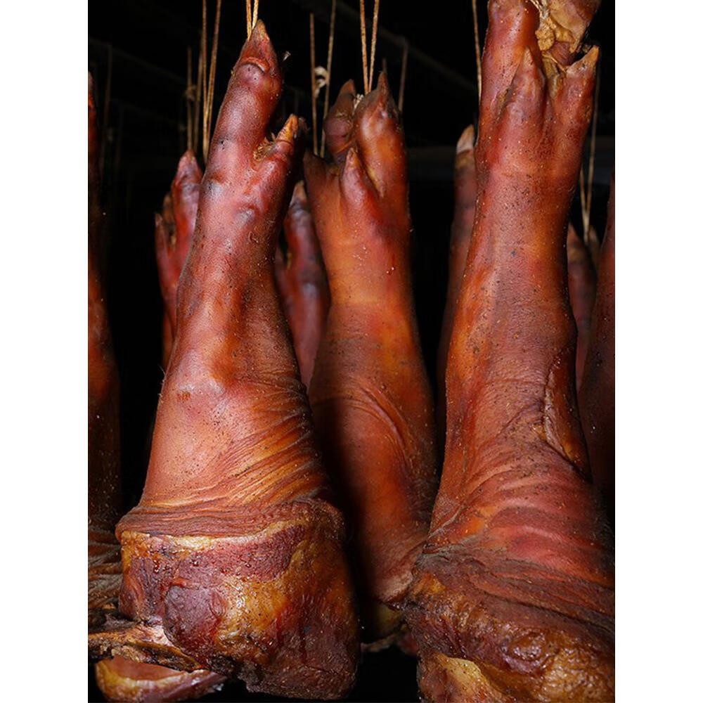 【直播间现场称重】恩施柴火烟熏腊猪脚大前脚（1kg-10kg）