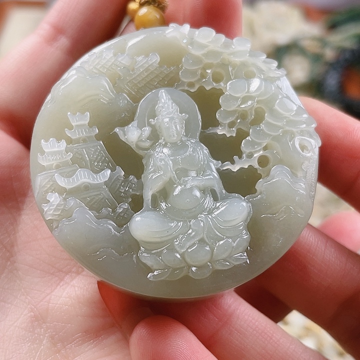 未镶嵌和田玉挂件