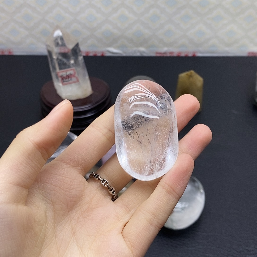 未镶嵌水晶珠宝半成品144水晶石