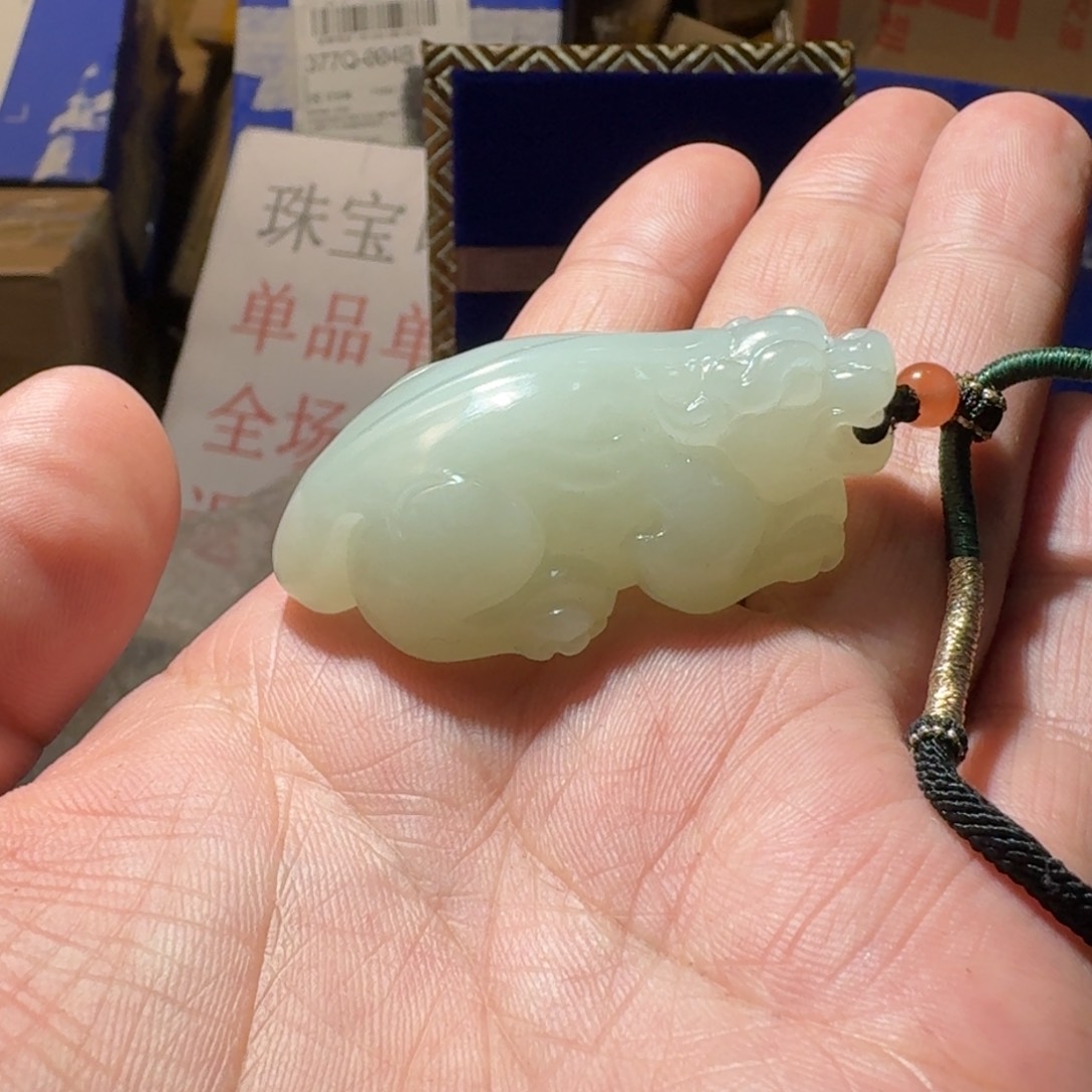 和田玉颈饰未镶嵌