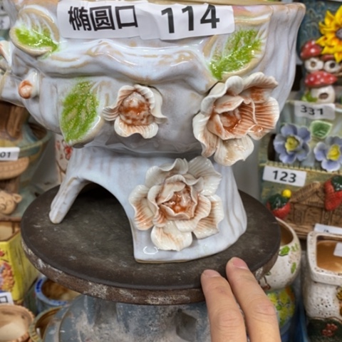 【闪购商品】红陶粗陶材质多肉花盆