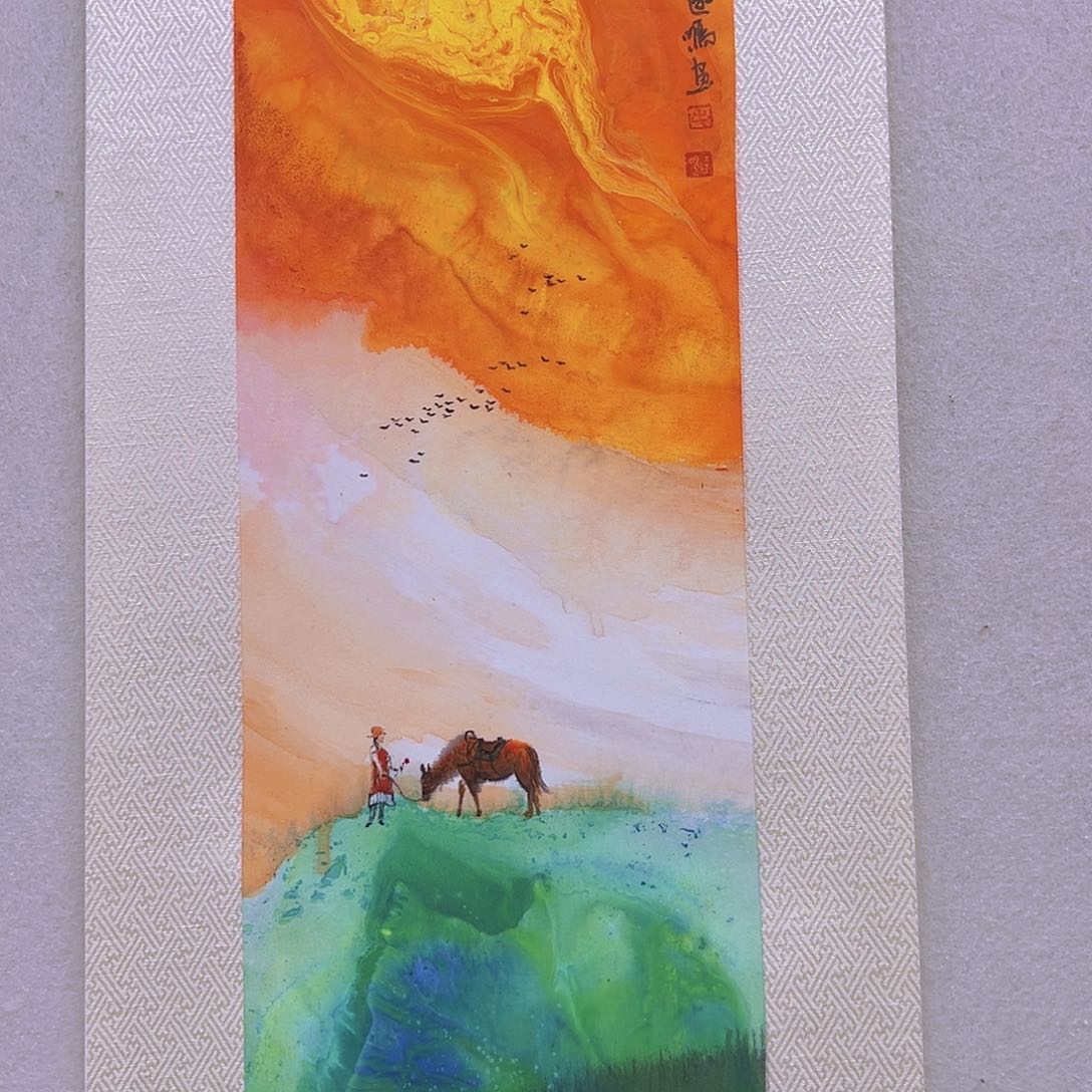 国画当代艺术，展览作品