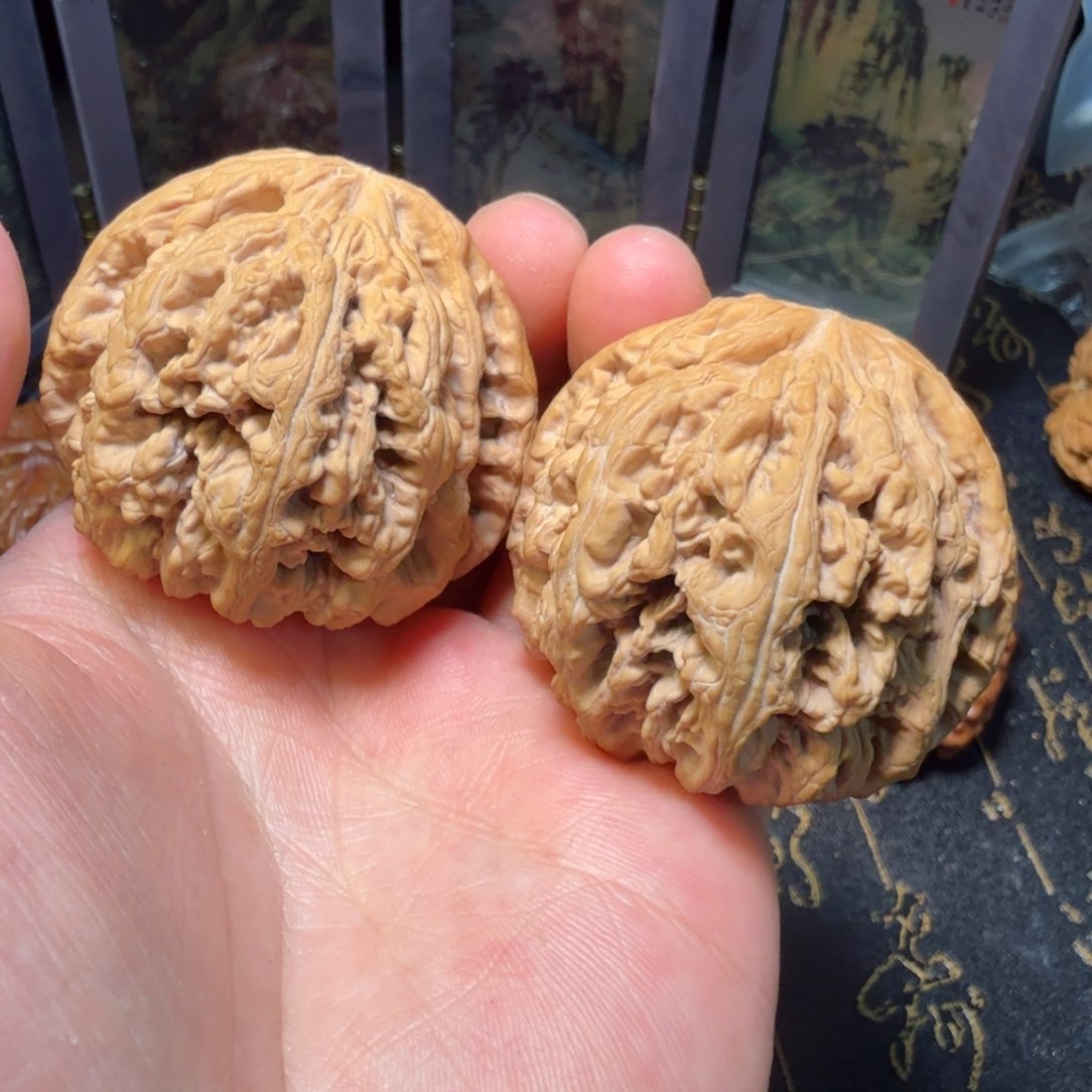 文玩核桃吊坠平谷大粗筋47.5