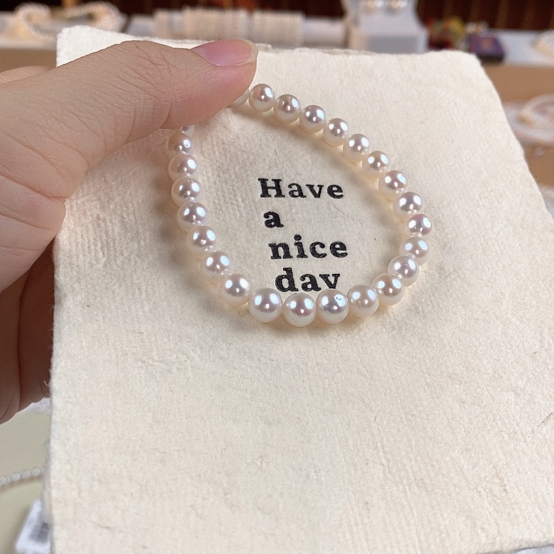 淡水珍珠手绳未镶嵌