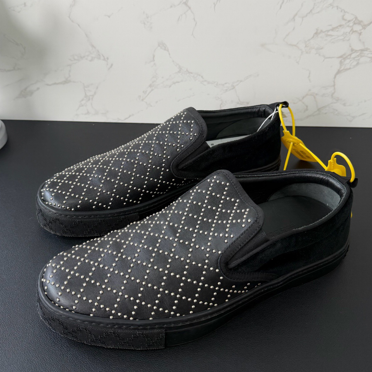 99新 GUCCI/古驰 39欧 满钻一脚蹬古驰