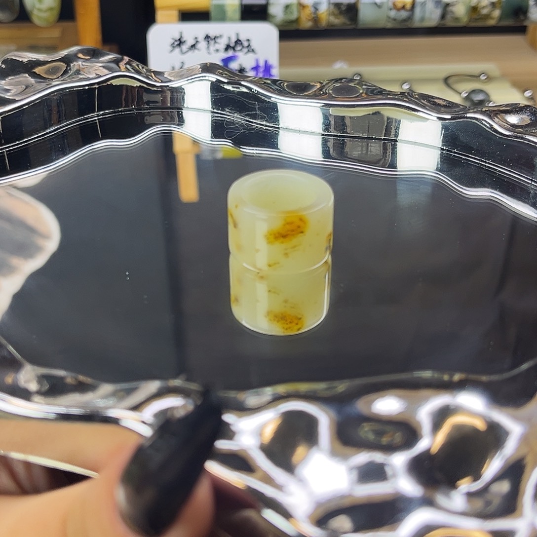 岫玉未镶嵌戒指港14