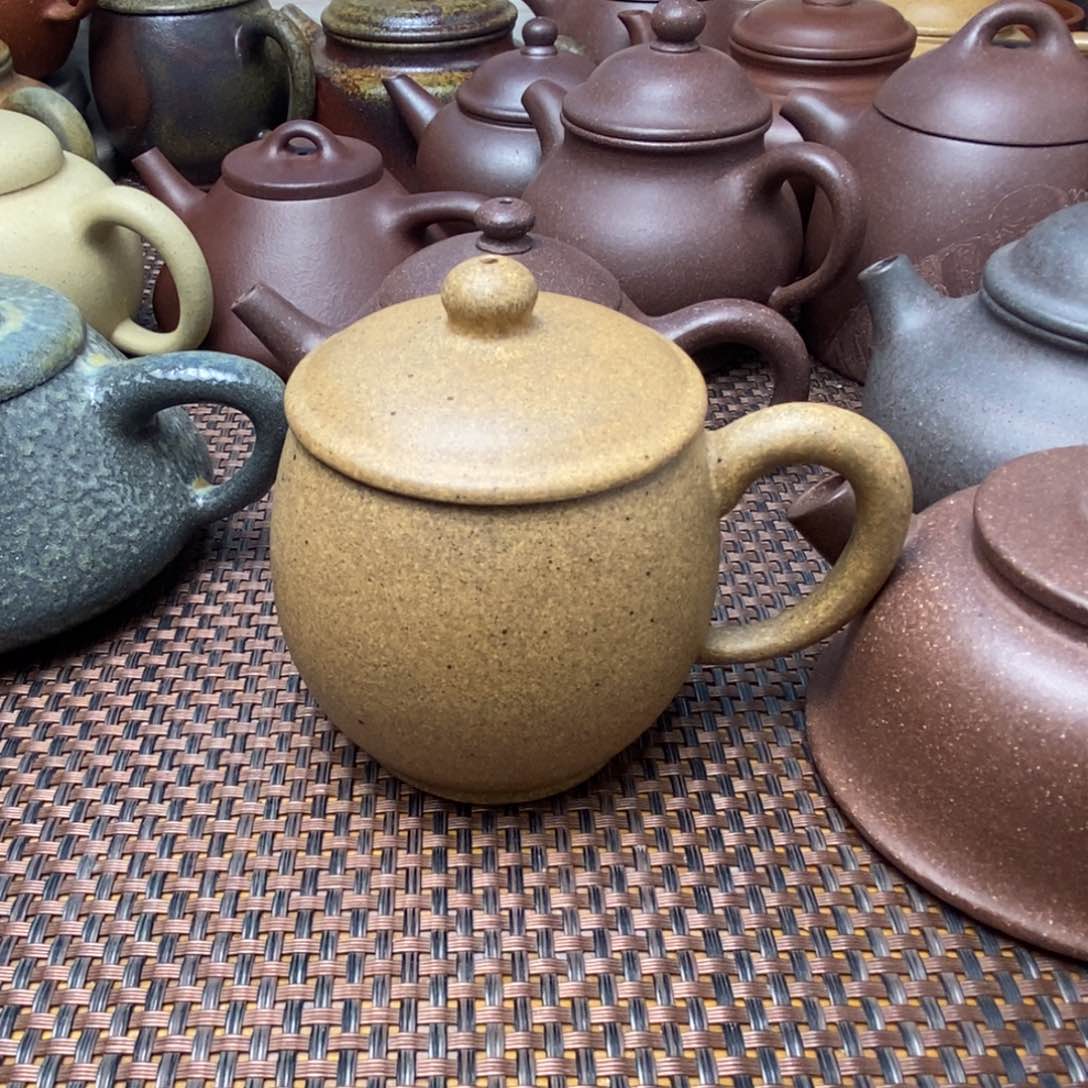 段泥茶壶段泥盖杯