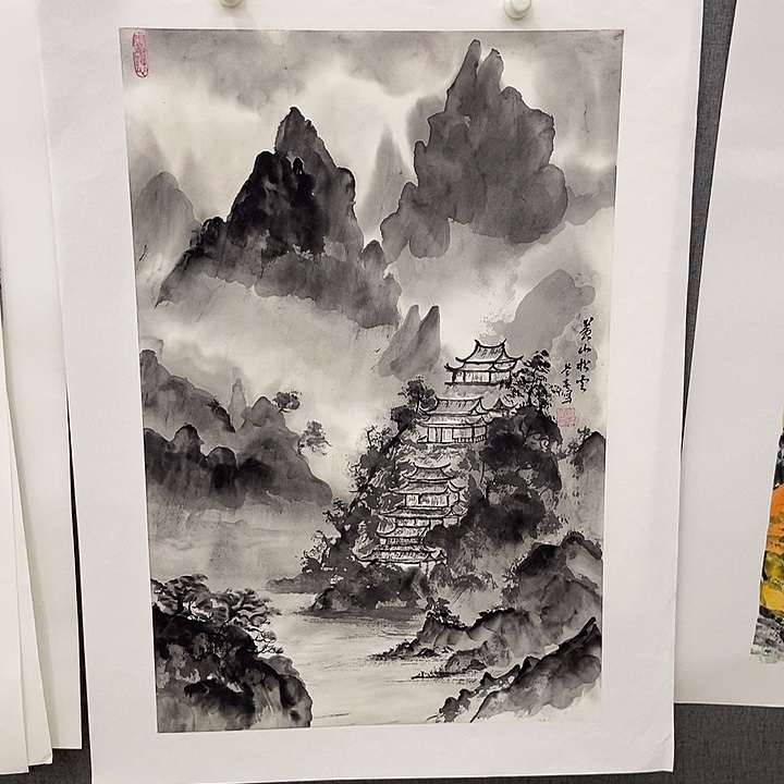 国画手寫手繪作品125