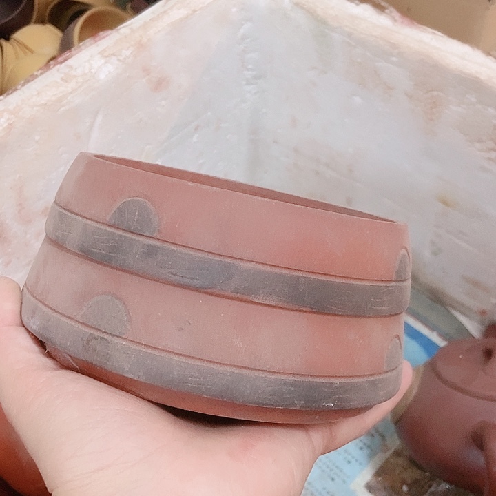 紫砂茶杯宜兴紫砂手工制作