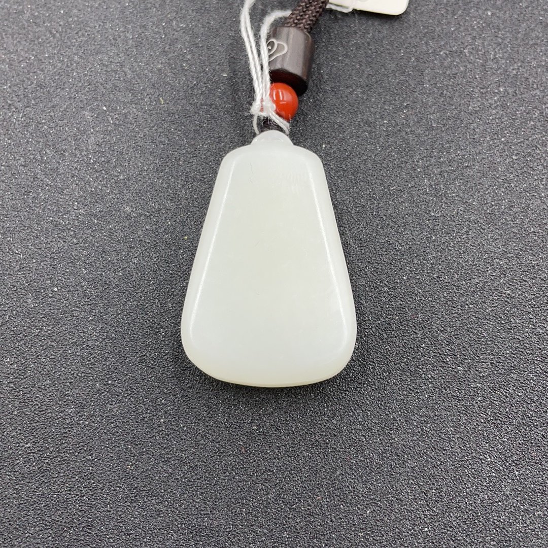 BY0211FHLZ163 和田玉无事牌