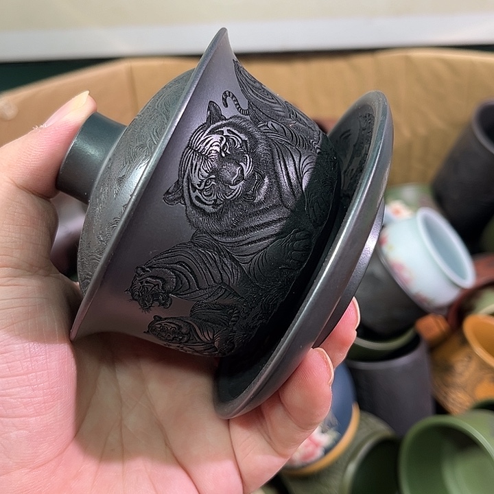 茶杯紫砂全手工紫砂主人杯