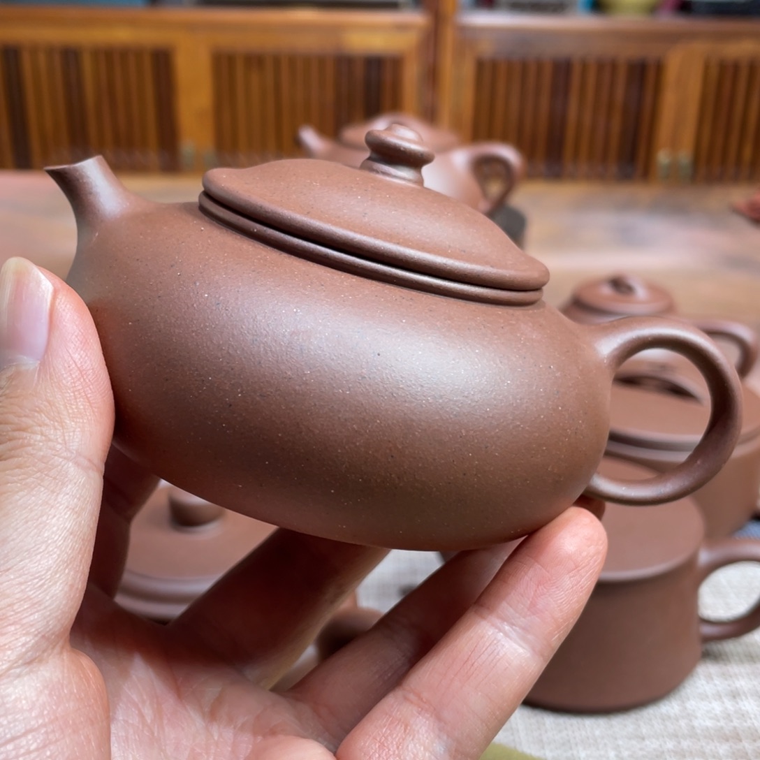 紫砂茶壶、*旧宜兴紫砂原矿紫砂壶