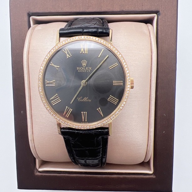 99新 Rolex/劳力士 劳力士14652手动后钻赠送表带赠送手链