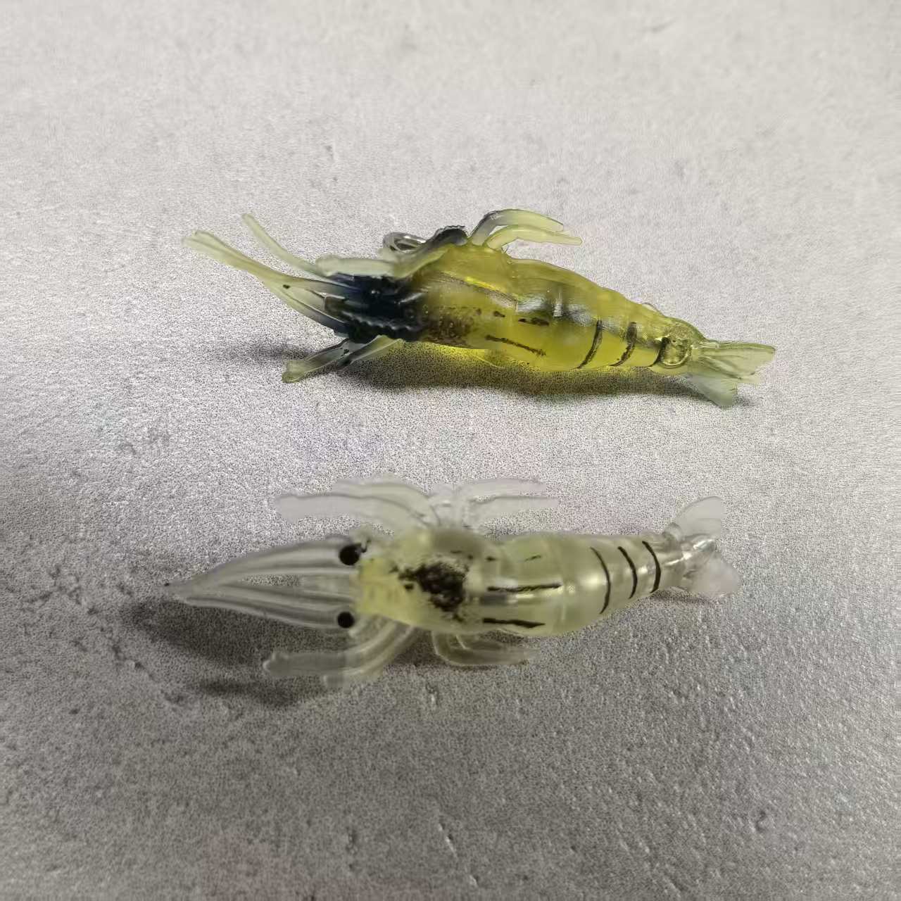 1.4克仿生小草虾鲈鱼翘嘴鳡鱼路亚软饵硬饵假饵G108