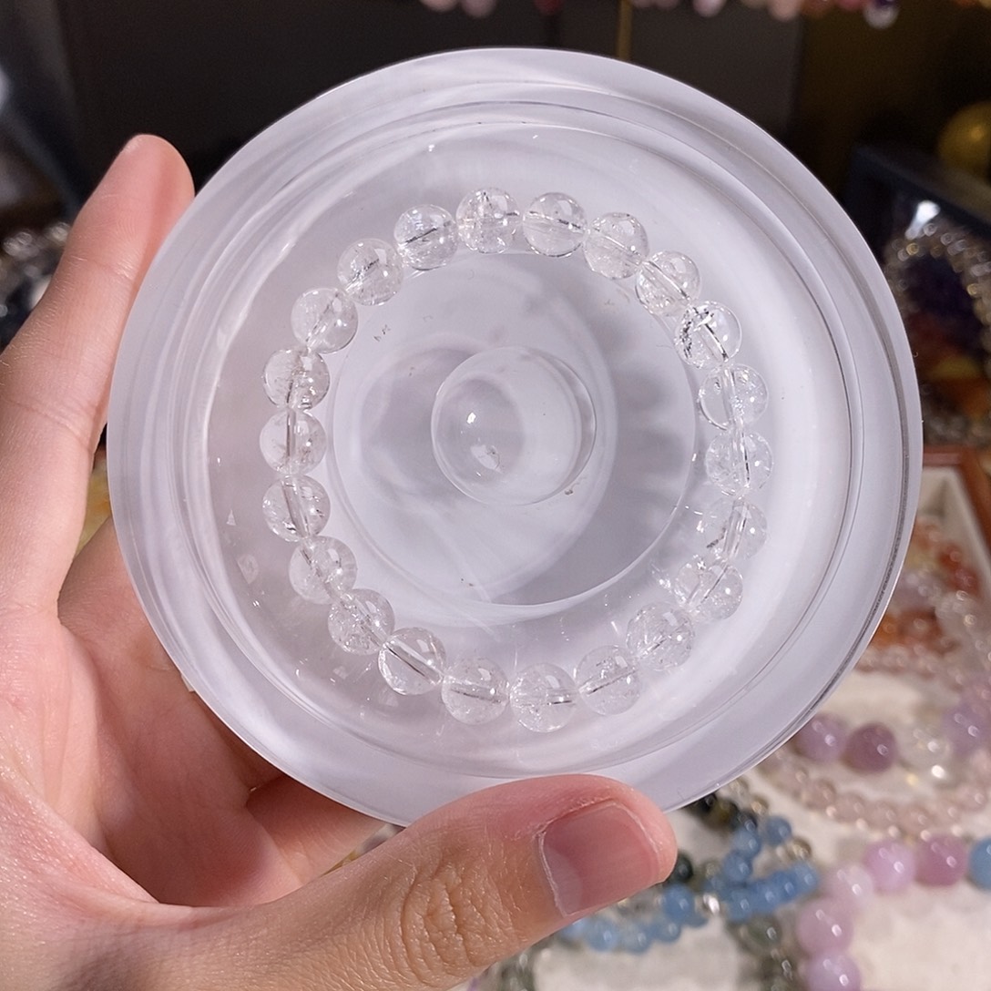 水晶手串未镶嵌白阿塞卡8