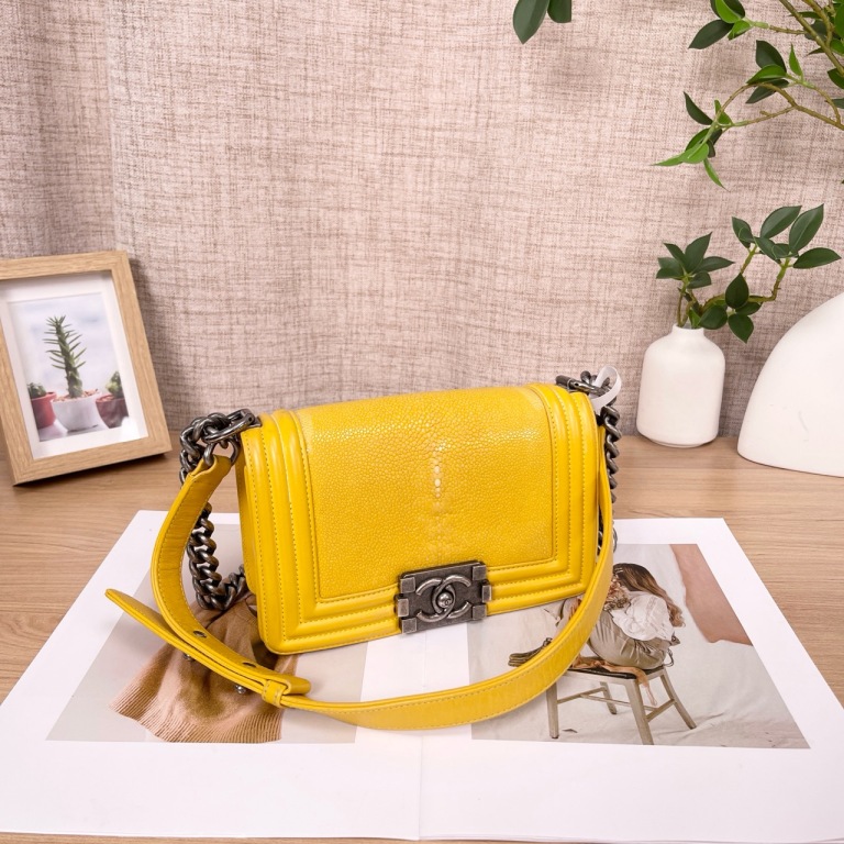 95新 Chanel/香奈儿 【九筒奢品】Leboy /18开/单肩包/5600