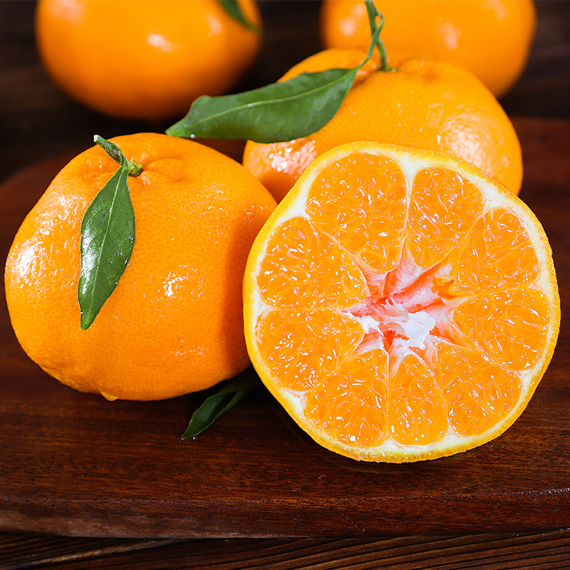 【恰好庄园】四川春见耙耙柑4.5斤新鲜水果应季桔柑橘子整箱包邮