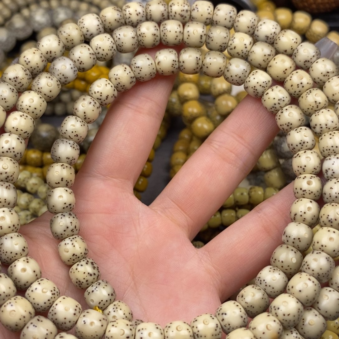 星月菩提吊坠8x7一线天108