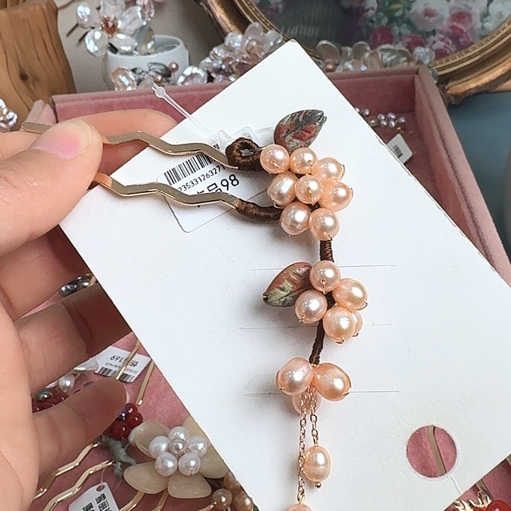 发饰淡水珍珠未镶嵌