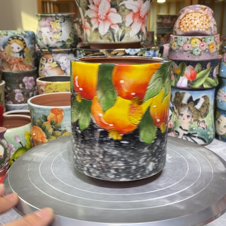 景德镇艺术手绘作品