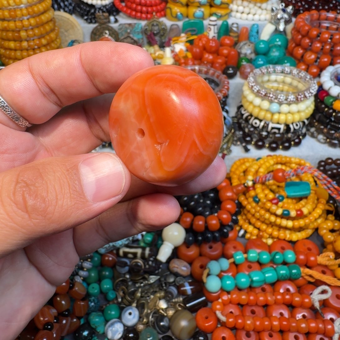 南红玛瑙未镶嵌颈饰38