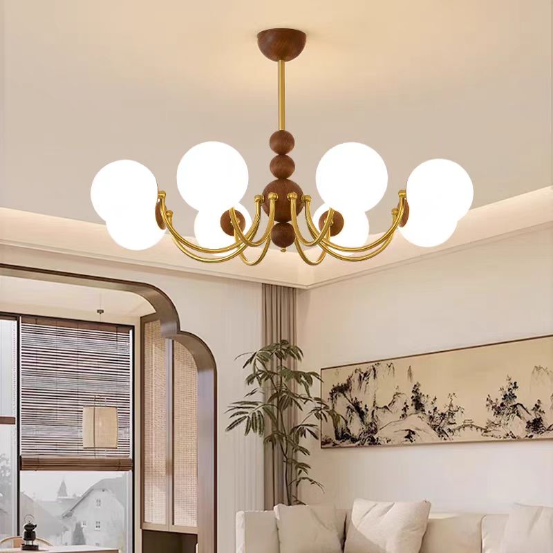 中古风中国风法式客厅大灯卧室吊灯餐厅灯欧式灯具客厅餐厅吊灯