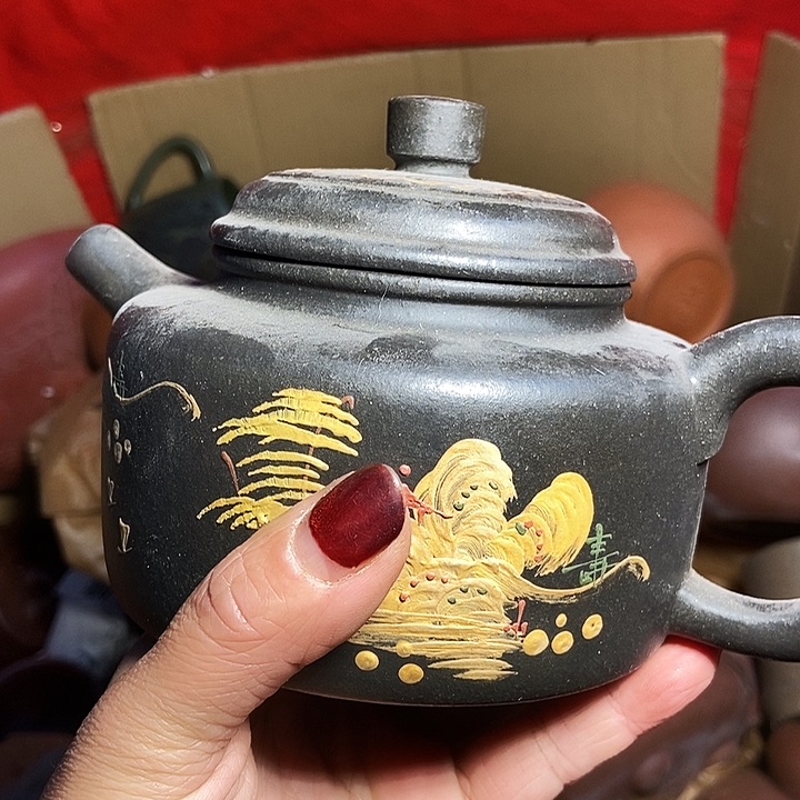 全手工制作宜兴紫砂壶